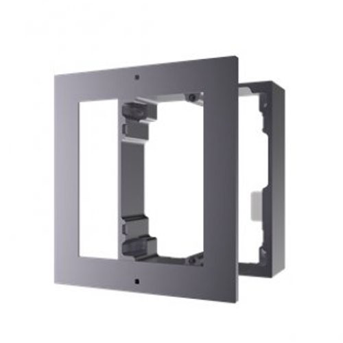 Hikvision Caja de registro en superficie para 1 módulo de videoportero Aluminio · Ref. DS-KD-ACW1