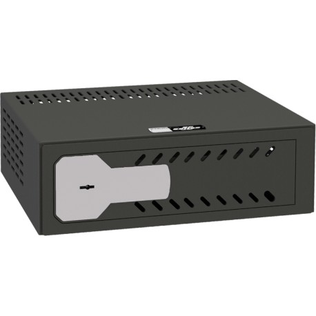VR-100 - Caja fuerte especial para videograbador. Cierre con llave. 350 ancho