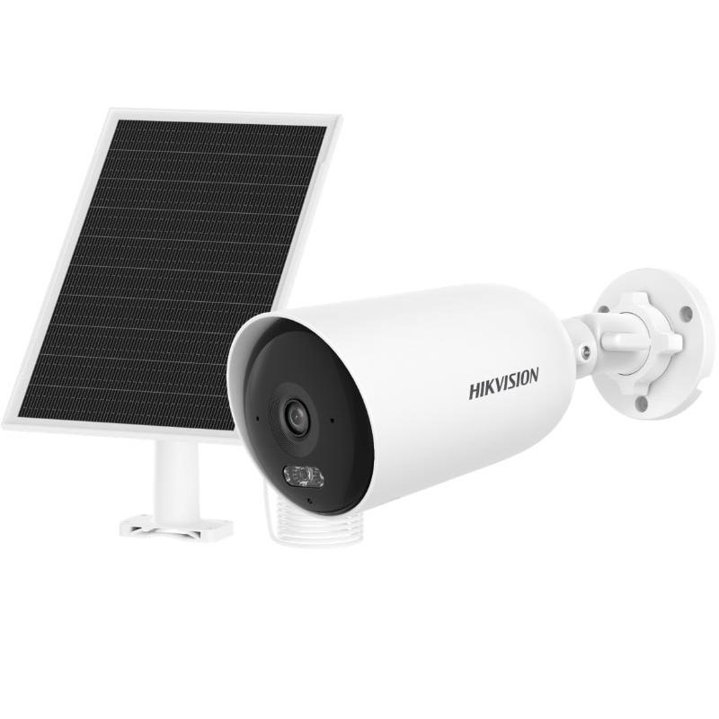 Hikvision Cámara 4MP 24/7 Solar 4G IP66 Detección movimiento 2.0 · Ref. DS-2CFS04/4G(4mm)(O-STD)/EU