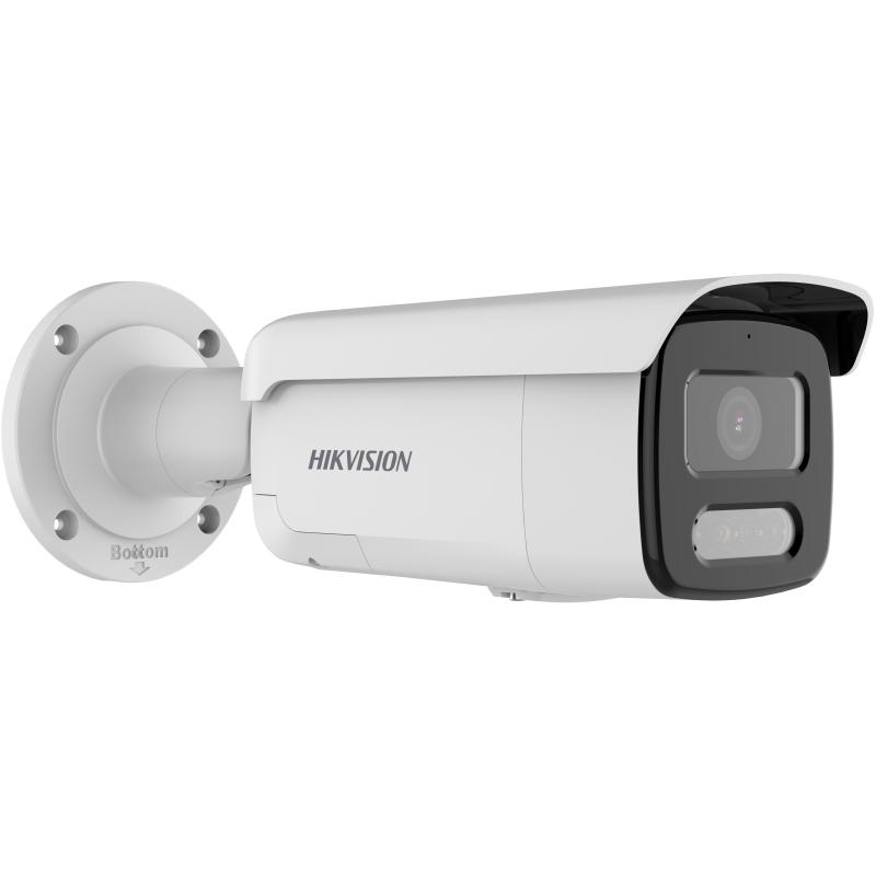 DS-2CD2T47G2H-LISU/SL(2.8mm)(eF) - Cámara Bullet IP 4MP 2.8mm Smart Hybrid Light ColorVu Audio Alarma IP67