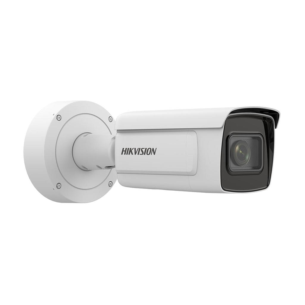 Hikvision Cámara Bullet IP 4MP LPR Matrículas IR100 Varifocal 8-32mm WDR140 IP67 IK10 Anticorrosión Audio Alarma Funciones inteligentes