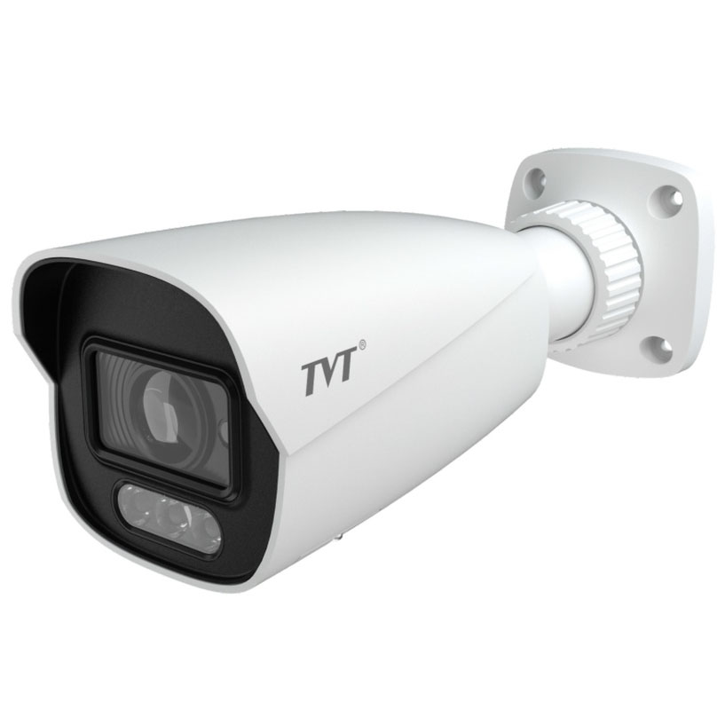 TVT Cámara Bullet IP 4MP Varifocal Motorizada 2.8~12mm Iluminación Dual · Ref. TD-9442S4L-C(D/AZ/PE/AW3)
