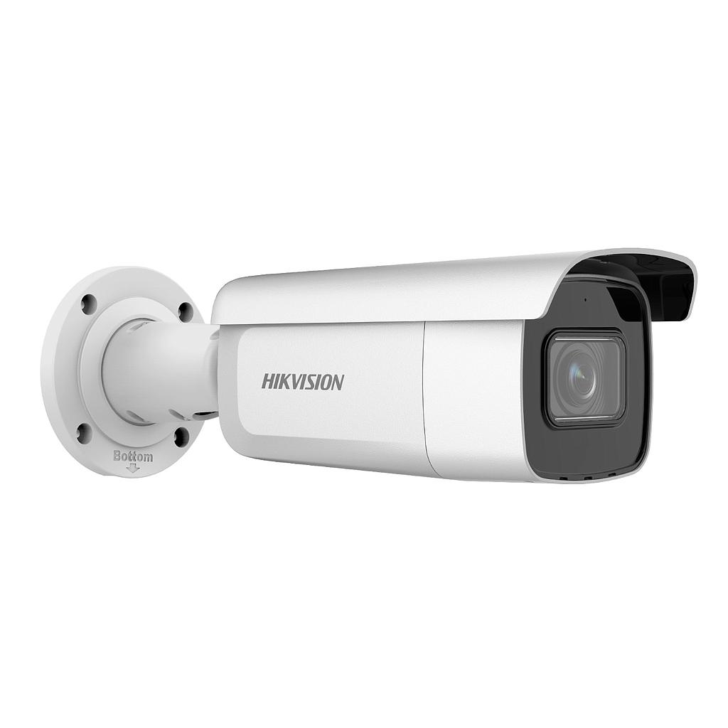 Hikvision Cámara Bullet IP 4MP Varifocal Motorizada 2.8-12mm WDR120 H.265+ IP67 IK10 IR60 Acusense 2ªGen · Ref. DS-2CD2643G2-IZS(2.8-12mm)