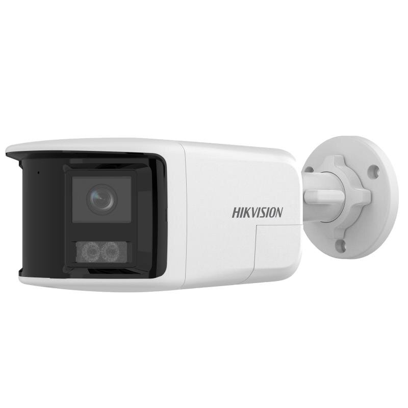 DS-2CD1T83G2P-LIUF/SL(2mm) - Cámara Bullet IP 8MP Doble lente 2mm Gran Angular 180° Smart Hybrid Light