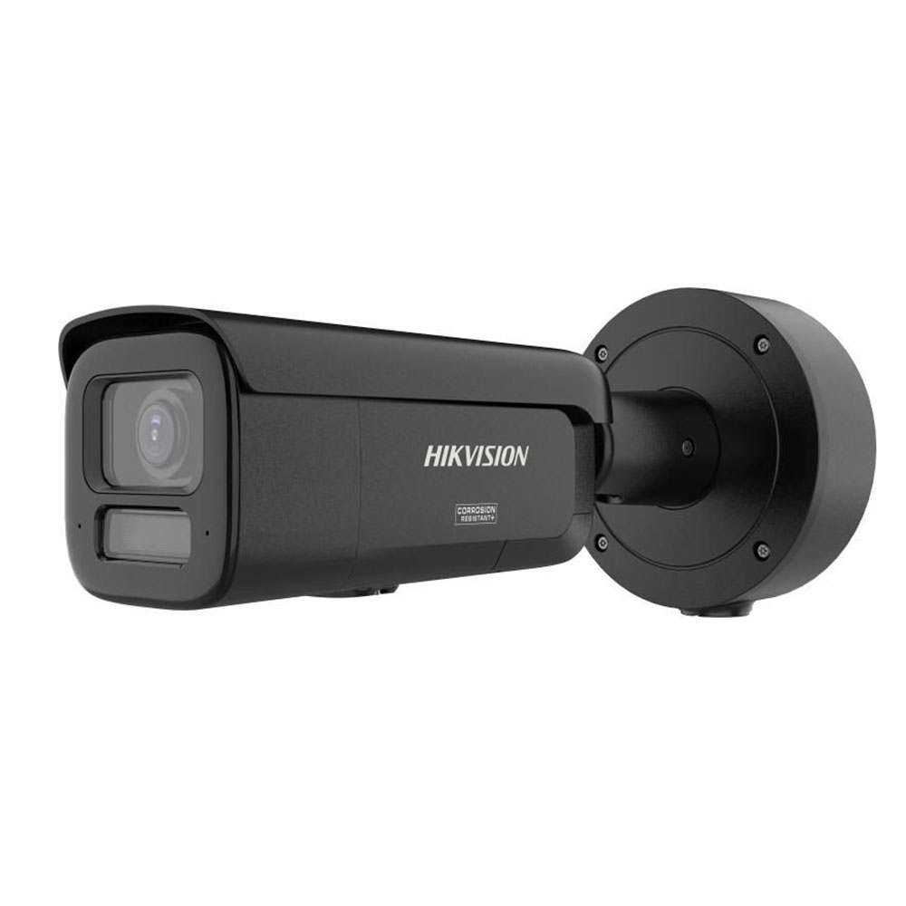 Hikvision Cámara Bullet IP 8MP varifocal motorizada Smart Hybrid Light ColorVu 3.0 Black · Ref. DS-2CD2687G3-LIZS2UY/SL(2.8-12mm)BLK