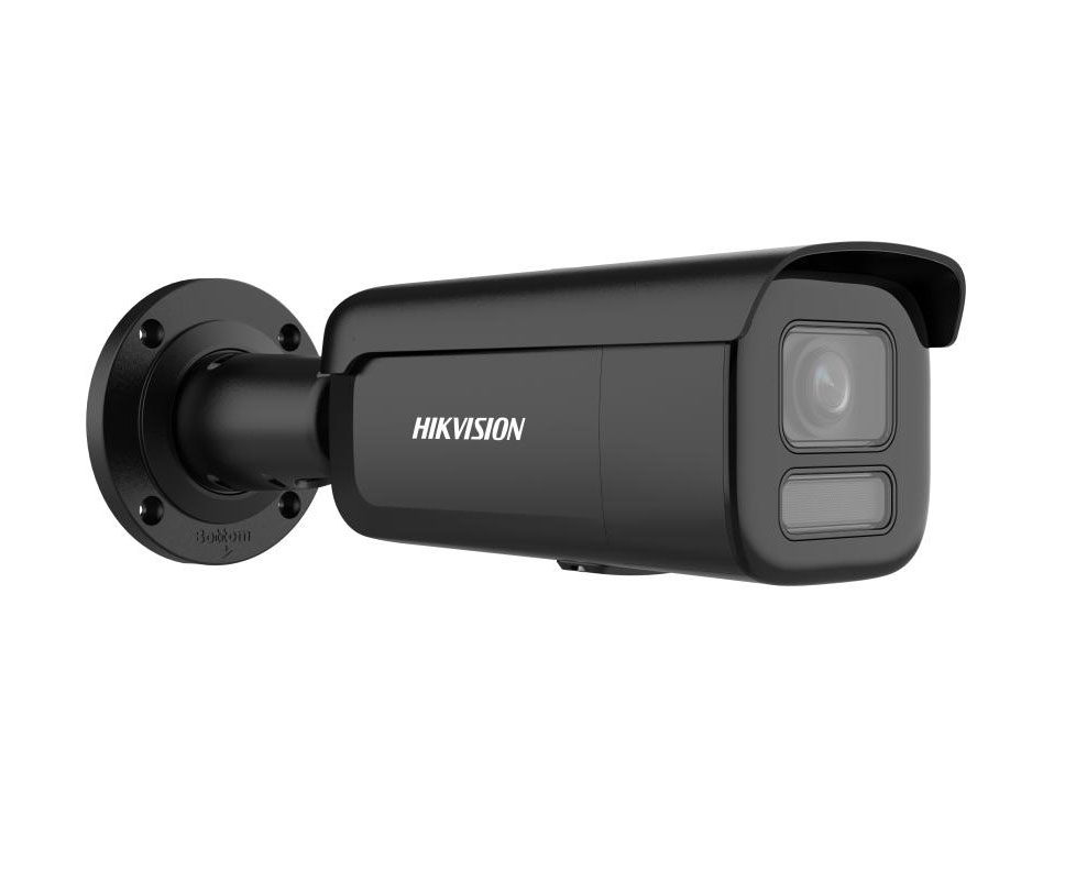 Hikvision Cámara Bullet IP 8MP Varifocal motorizada Smart Hybrid Light - Luz híbrida inteligente ColorVu Black