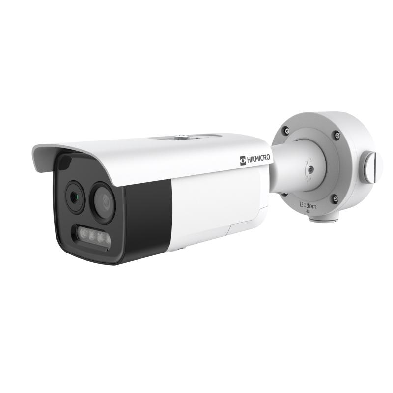 Hikvision Cámara bullet IP biespectro 5MP térmica 3.6mm 256×192 y óptica 4.3mm 2688×1944 IK10 · Ref. HM-TD2628T-3/G1/T3A