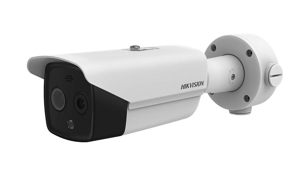 Hikvision Cámara Bullet IP biespectro térmica y óptica 4MP 3.1/4mm IR40 WDR120 E/S Audio Alarma · Ref. DS-2TD2617-3/QA