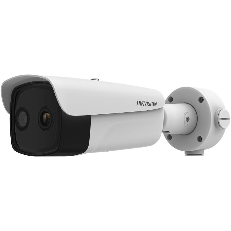 Hikvision Cámara Bullet IP Thermal & Optical Bi-spectrum 35 mm IP67, IK10, Anticorrosión. 2ª GEN <20 mK2. GUANLAN mejor detección y menos falsas