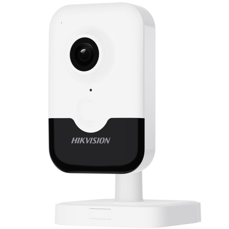 Hikvision Cámara compacta CUBE IP WIFI, micrófono Altavoz IR10 2.8 mm 4MP POE Acusense · Ref. DS-2CD2443G2-IW(2.8mm)(W)