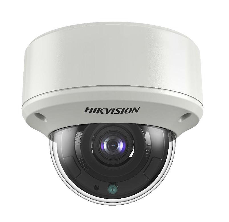 Hikvision Cámara Domo 4en1 5MP Ultra Low Light Varifocal motorizada 2.7-13.5mm IR60 WDR130 IP67 IK10 · Ref. DS-2CE59H8T-AVPIT3ZF(2.7-13.5mm)