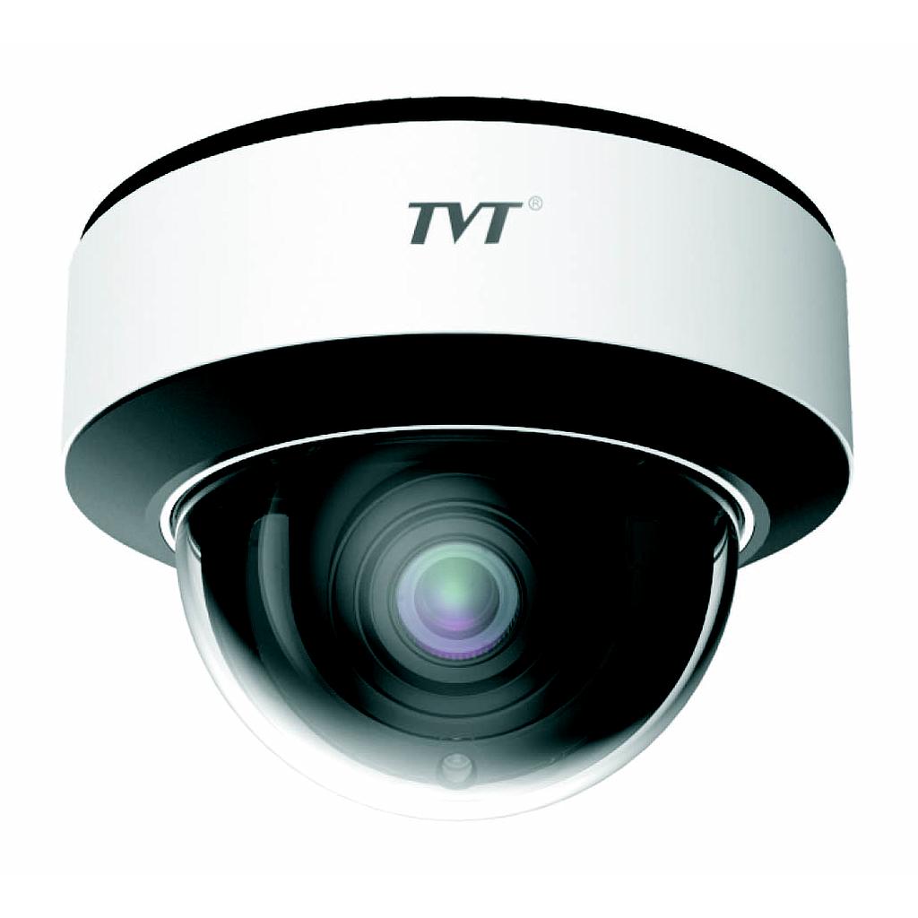 TVT Cámara Domo 4en1 8MP IR30m Lente motorizada 2.8-12mm. IP67 IK10 · Ref. TD-7583AE1(D/AZ/SW/AR2)
