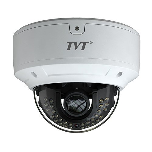 TVT Cámara Domo Antivandálico 4en1 4K 8Mpx IR30m Lente motorizada 3,2-12mm · Ref. TD-7583AE