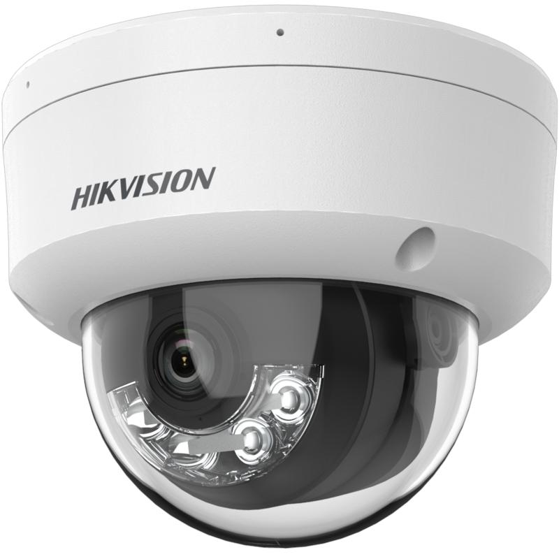 Hikvision Cámara Domo IP 4MP 2.8mm MIC IP67 IK08 Smart Hybrid Light 30 Motion Detection 2.0 · Ref. DS-2CD1143G2-LIU(2.8mm)