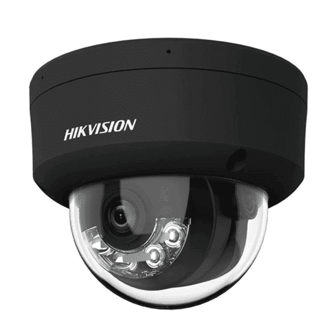 Hikvision Cámara Domo IP 4MP 2.8mm MIC IP67 IK08 Smart Hybrid Light 30 Motion Detection 2.0 Black · Ref. DS-2CD1143G2-LIU(2.8mm)(BLACK)