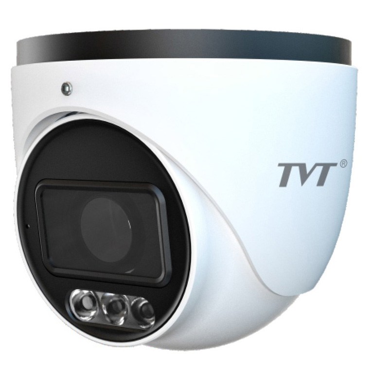 TVT Cámara Domo IP 6MP varifocal motorizada 2.8-12mm Iluminación dual · Ref. TD-9565S4-C(D/AZ/PE/AW3)