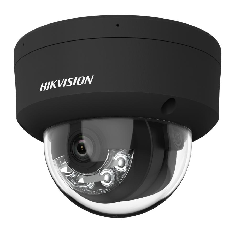 DS-2CD2183G2-LIS2U(2.8mm)(BLACK) - Cámara Domo IP 8MP Acusense Smart Hybrid 2.8mm Black