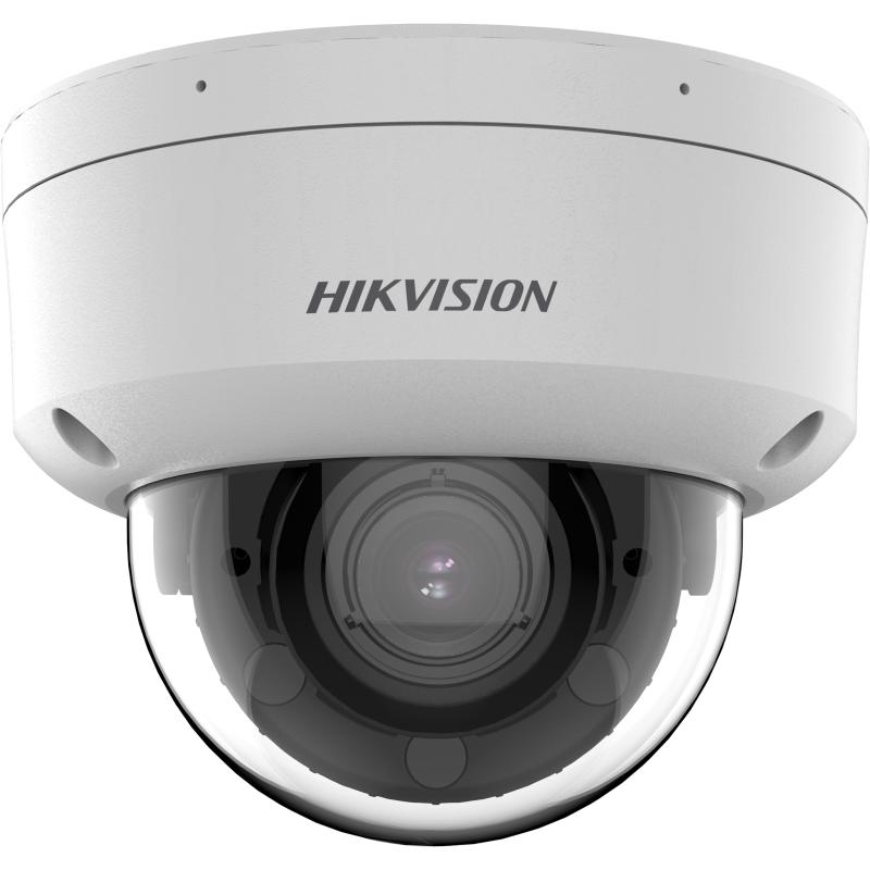 Hikvision Cámara Domo IP 8MP Varifocal Motorizada Acusense Smart Hybrid Light IP67 · Ref. DS-2CD2783G2-LIZS2U(2.8-12mm)
