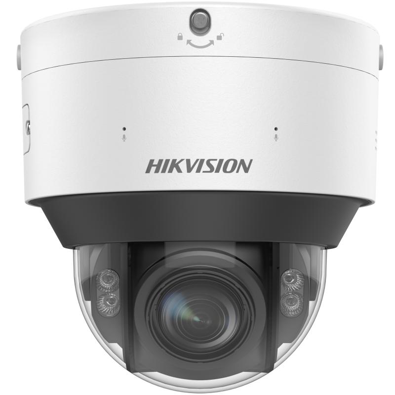 Hikvision Cámara Domo PT 8MP varifocal motorizada IR30 WDR IK10 IP67 Darkfighter · Ref. iDS-2CD7587G0-XZHSY(2.8-12mm)
