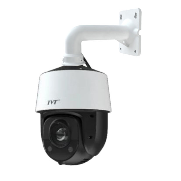 TVT Cámara Domo PTZ IP 4" 2MP Motorizada 4.8-120mm 25X IR 300m POE. Analítica Vídeo IP66 IK10 · Ref. TD-8423IS3N(PE/25M/AR30)