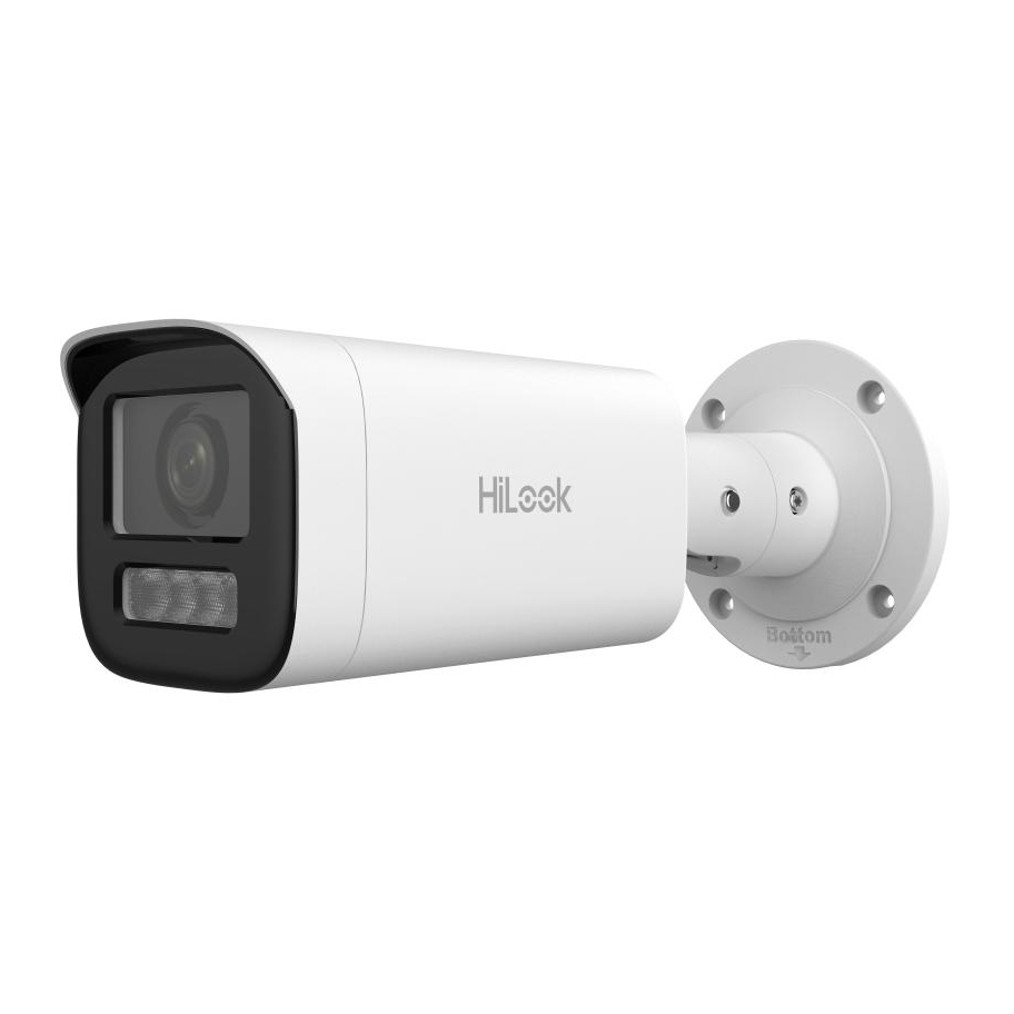 Hikvision Cámara IP Bullet 4MP 2.8 - 12 mm IP67 Smart Hybrid Light 50m MIC Detección de personas y vehículos Motion Detection 2.0