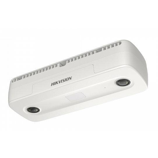 Hikvision Cámara IP Conteo de personas de doble lente 2MP 2mm WDR120 IR6 MIC IP67 Memoria eMMC 8GB · Ref. DS-2CD6825G0/C-I(2mm)(B)
