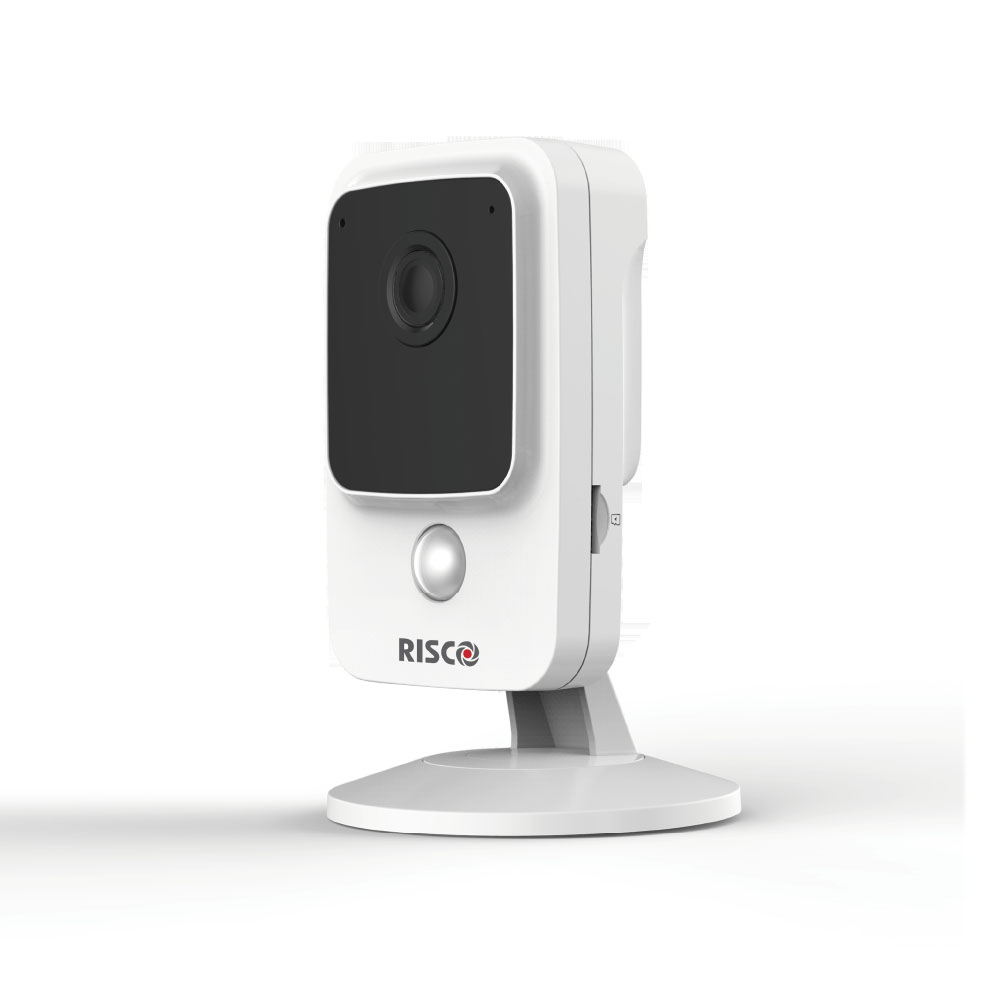 Risco Cámara IP Cube Risco EL Interior 4MP IR10m 2.8mm/F2.0 PoE Micrófono Altavoz Micro SD VUpoint · Ref. RVCM11P1800A