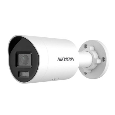 Hikvision Cámara IP mini Bullet Smart Hybrid IR40 4MP ColorVu 24/7 Facial Audio · Ref. DS-2CD2047G2H-LIU/SL(2.8mm)(eF)