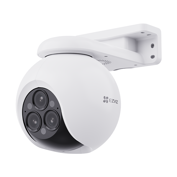 EZVIZ Cámara IP Triple Lente (3x4MP) PTZ Wi-Fi 2K · Ref. CS-H80F