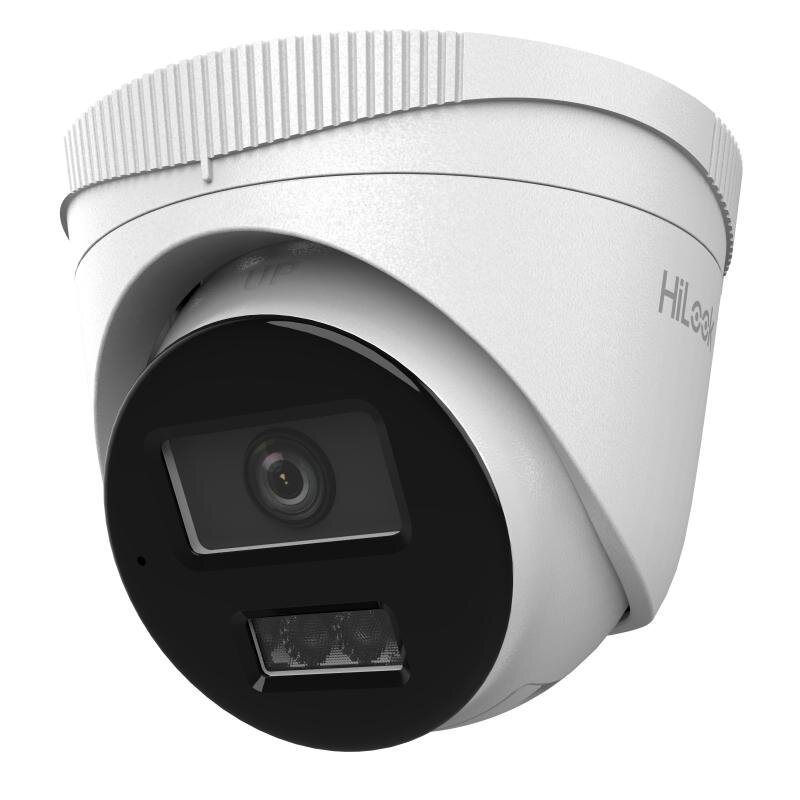 Hikvision Cámara IP Turret 4MP 2.8mm IP67 Smart Hybrid Light 20m MIC. Detección personas Motion Detection 2.0 · Ref. IPC-T240HA-LUC