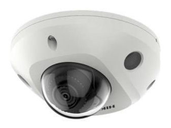 DS-2CD2543G2-IWS(2.8mm) - Cámara mini Dome WiFi 4MP 2.8mm Acusense 2ªGen IP67 IK08 IR30 WDR120 E/S Audio Alarma Hikvision