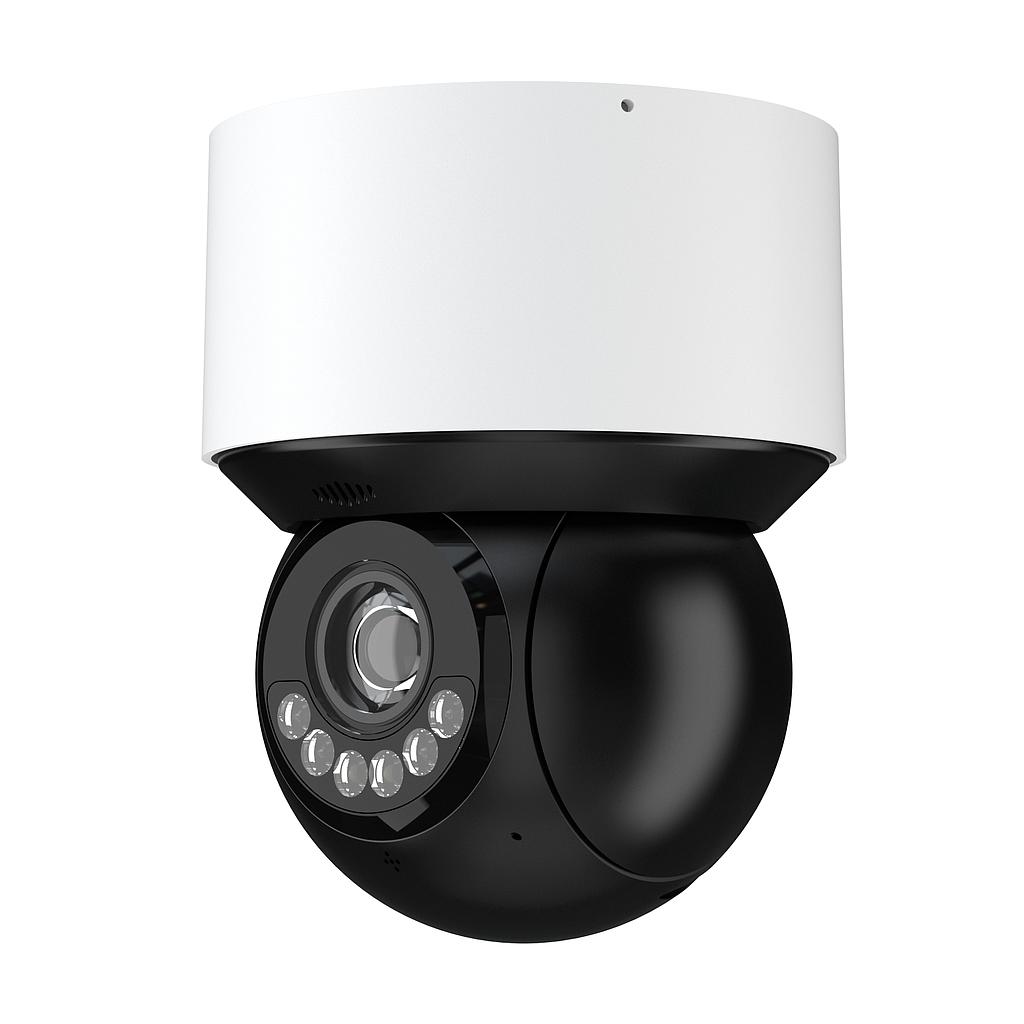 TVT Cámara Mini PTZ IP 4MP IR IP66 IK10 Starlight · Ref. TD-8343IE2N(A/PE/04M/AR5)