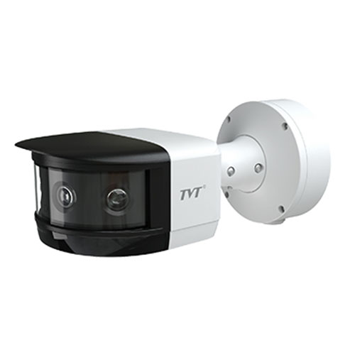 TVT Cámara tubular IP 8MP Starlight Panorámica 180° 3,3mm IR 20m IP67 1E/1S audio-alarma · Ref. TD-6424M3(D/PE/AR2)
