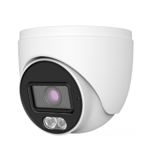 TVT Cámara Turret 2MP 2.8mm 4en1 IR20 IP67 MIC Audio Full Color · Ref. TD-7524TE3S(AU/WR1)