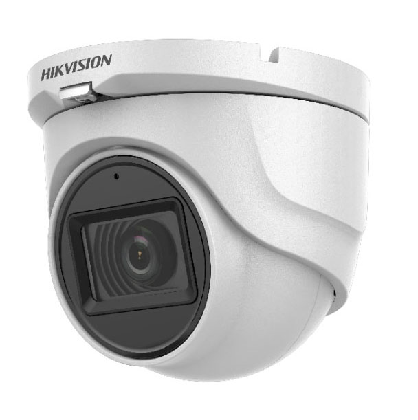 Hikvision Cámara Turret 4en1 2MP 2.8mm IR30m IP67 MIC · Ref. DS-2CE76D0T-ITMFS(2.8mm)
