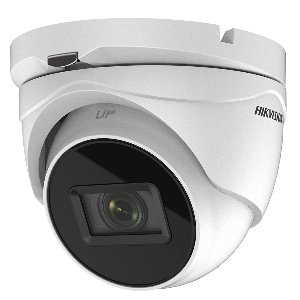 Hikvision Cámara Turret 4en1 2MP Varifocal motorizada 2.7-13.5mm Luz ultrabaja IR70 · Ref. DS-2CE79D3T-IT3ZF(2.7-13.5mm)