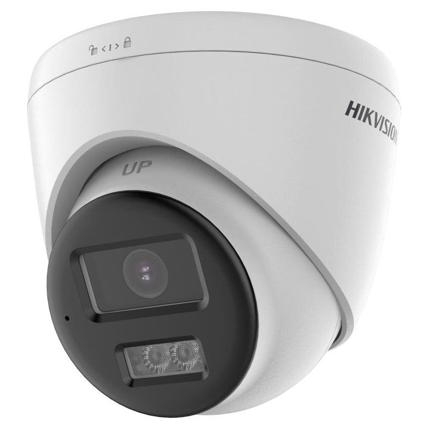 Hikvision Cámara Turret 4en1 3K (5MP) 2.8mm Sirena y audio bidireccional IP67 · Ref. DS-2CE78K0T-LXTS(2.8mm)
