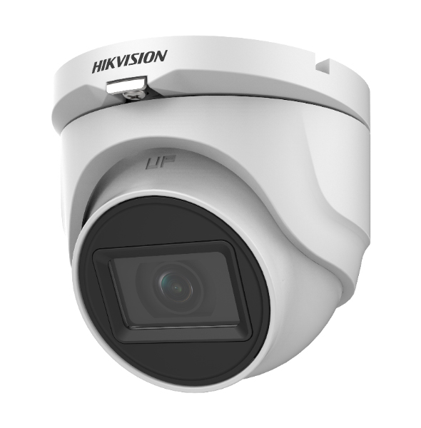Hikvision Cámara Turret 4en1 5MP 2.8mm IR30 IP67 · Ref. DS-2CE76H0T-ITMF(2.8mm)(C)