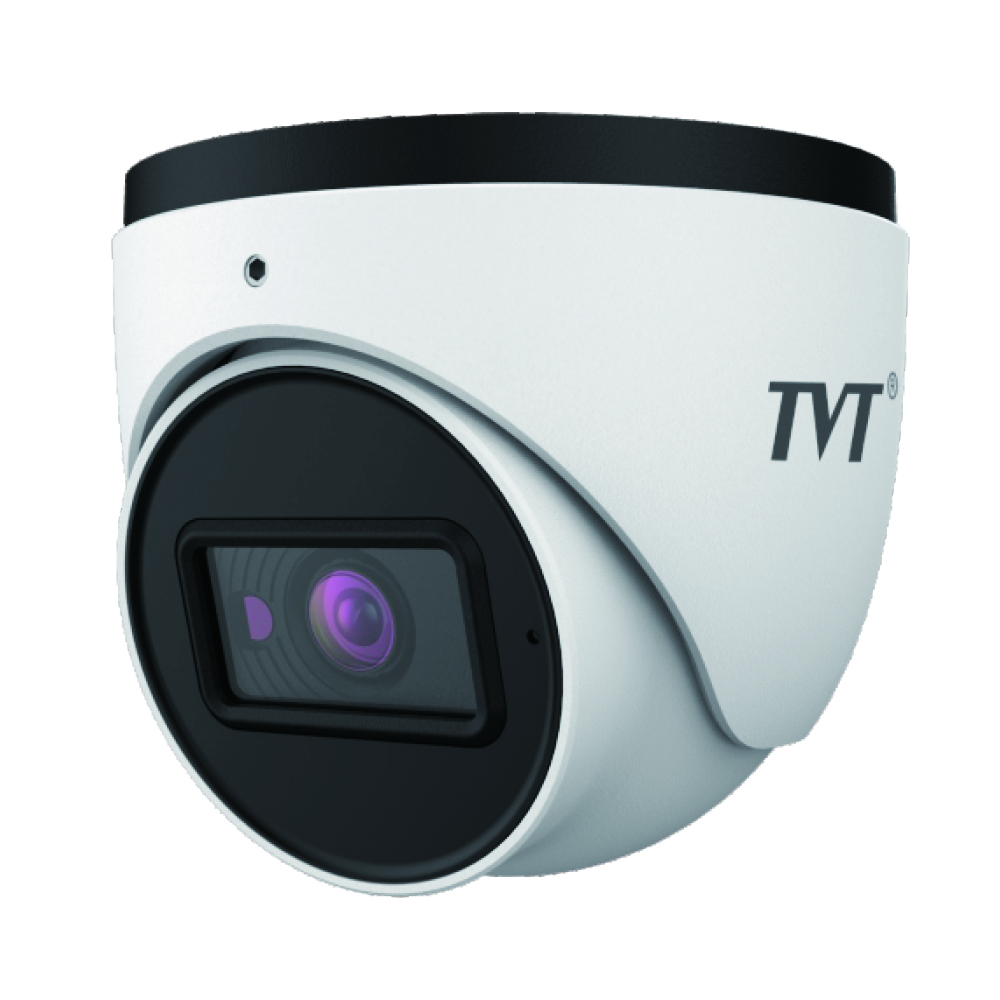 TVT Cámara Turret 5MP 4en1 2.8mm IP67 IR30 audio MIC · Ref. TD-7554AE3(D/AU/SW/AR2)