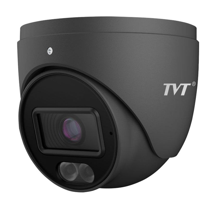 TD-9524S4-C-G(D/PE/AW2)(GREY) - Cámara Turret IP 2MP 2,8mm IP67 Iluminación dual 30m. Audio MIC P2P GREY