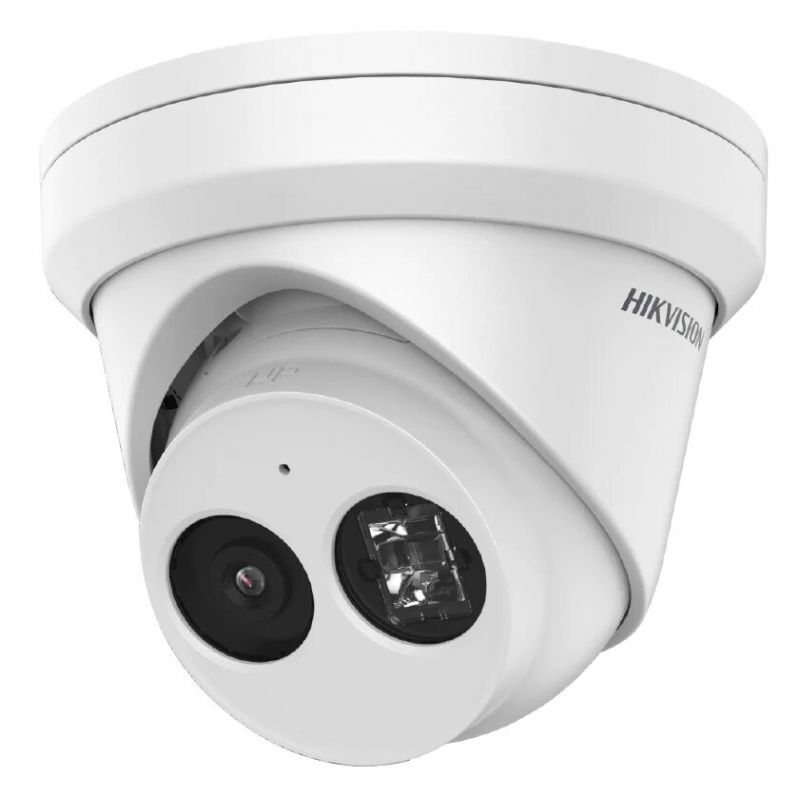 Hikvision Cámara Turret IP 2MP 2.8mm IR30 IP67 MIC WDR120 Acusense · Ref. DS-2CD2323G2-IU(2.8mm)(D)