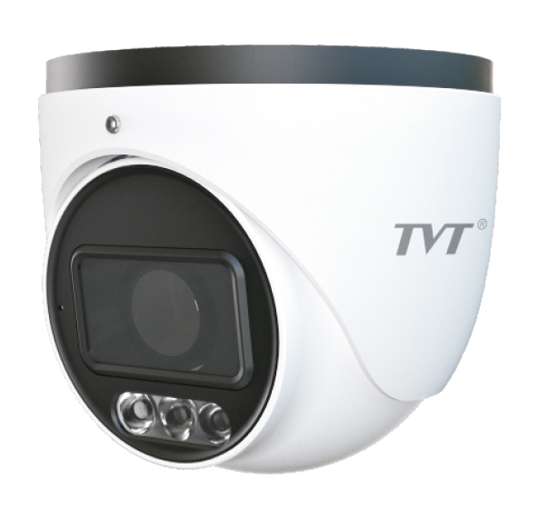 TVT Cámara Turret IP 4MP 2.8-12mm Iluminación Dual Luz Blanca IR40 WDR120 Audio MIC IP67 · Ref. TD-9545C2(D/AZ/PE/AW3)