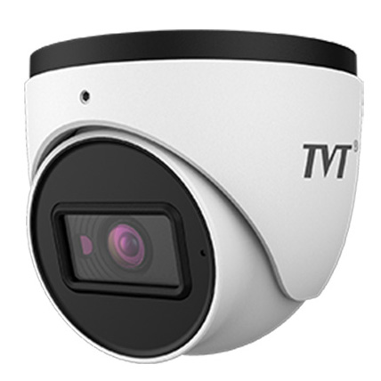 TVT Cámara Turret IP 4MP 2.8mm IR 30m IP67 MIC VCA · Ref. TD-9544E3B-A(D/PE/AR2)