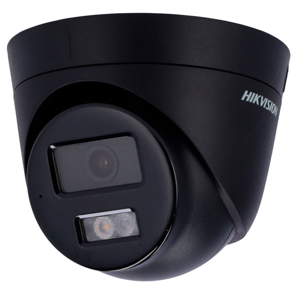Hikvision Cámara Turret IP 4MP 2,8mm Smart Hybrid Light 30m Black · Ref. DS-2CD1343G2-LIU(2.8mm)(BLACK)