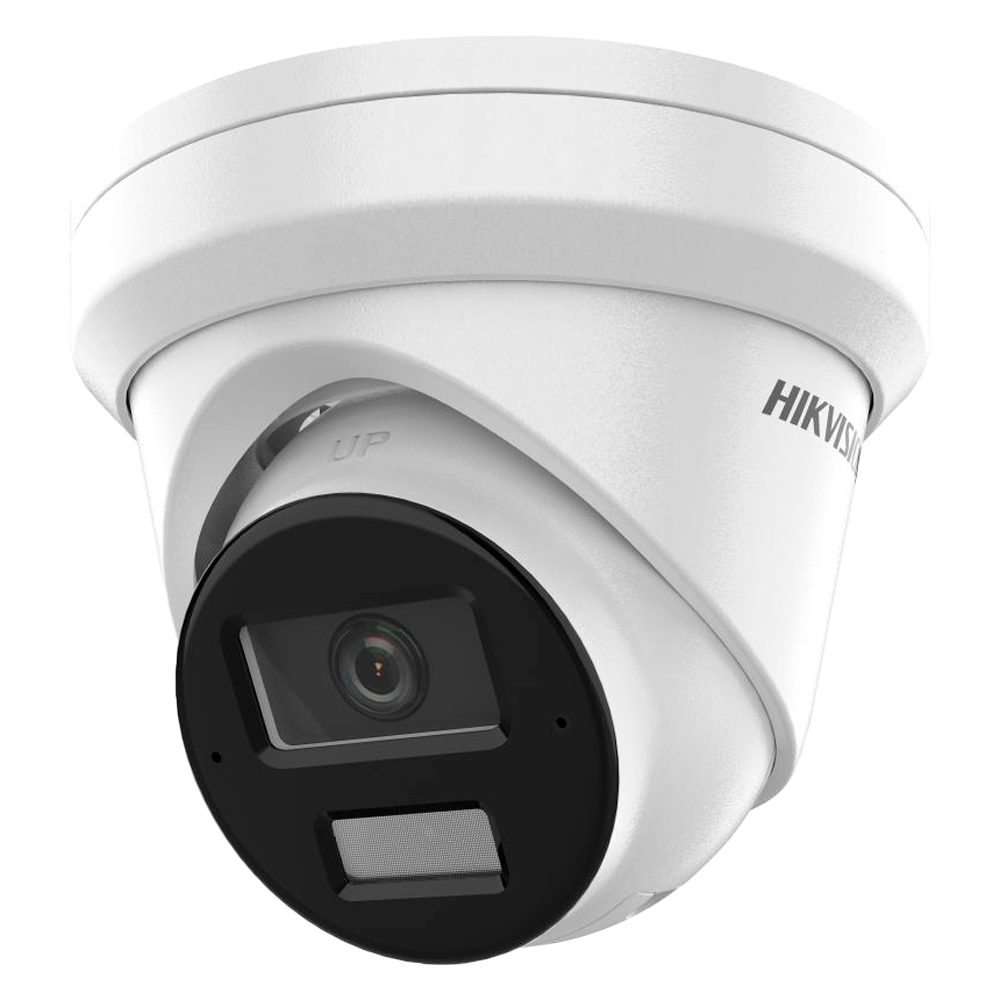 Hikvision Cámara Turret IP 8MP Smart Light Hybrid IR30 IP67 Acusense Motion Detection 2.0 · Ref. DS-2CD2383G2-LI2U(2.8mm)