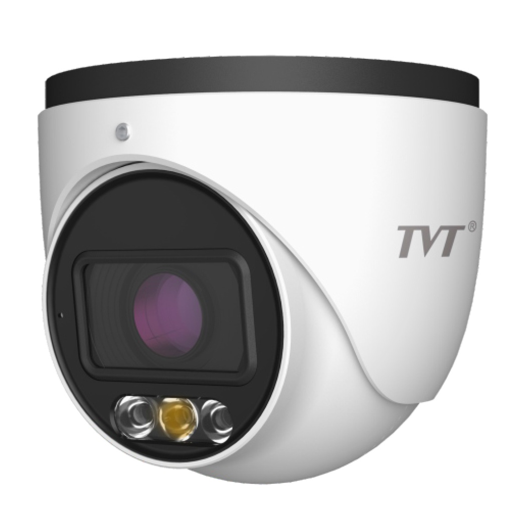 TVT Cámara Turret IP Varifocal Motorizada 2.8-12mm 4MP MIC IR50 IR67 SD Card WDR120 Audio · Ref. TD-9545S4-C(D/AZ/PE/AW3)