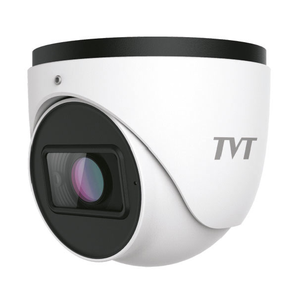 TVT Cámara Turret IP Varifocal Motorizada 2.8-12mm 4MP MIC IR50 IR67 SD Card WDR120 PoE · Ref. TD-9545S4(D/AZ/PE/AR3)