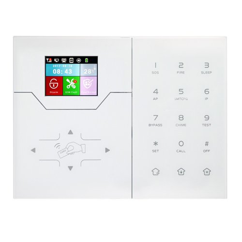Central de Alarma Bysecur IP LCD .Módulo IP + GSM / GPRS . Control por APP · Ref. BSC03238