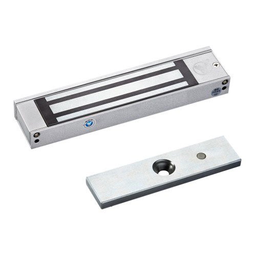YM-180-S - Cerradura tipo ventosa electromagnética para puerta sencilla. Resistencia lineal 180Kg