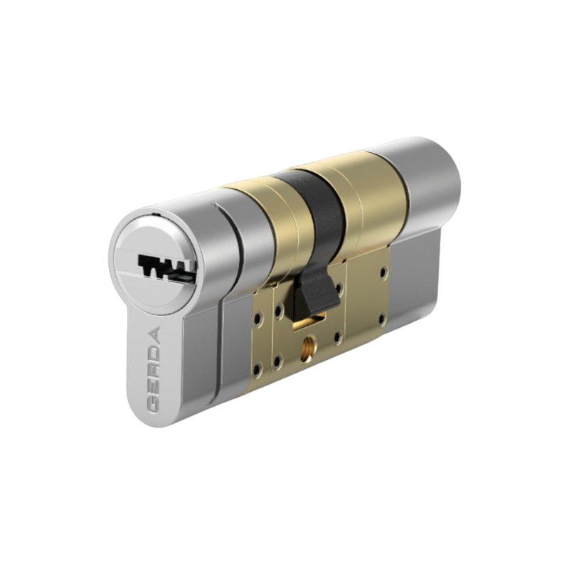 Tedee Cilindro Bombillo modular europeo EXXO SMART Alta seguridad. Compatible con Tedee PRO/GO/GO2 Clase 6 EN 1303 Longitud ajustable 31–62 mm